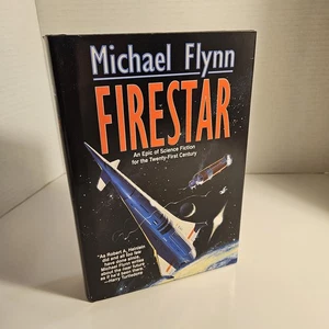 Firestar Book by Michael Flynn, 1996 HARDCOVER HCDJ SF  - Foto 1 di 10