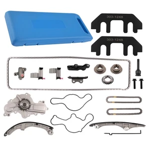 Timing Chain Kit w/ Water Pump & Alignment Tools for Mazda CX-9 3.7L MZI 2008-10 - Foto 1 di 9
