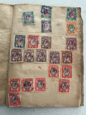 Early Africa Revenue Stamps on 5 pages Must Look - Image 1 of 4
