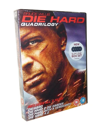 Die Hard Quadrilogy - Die Hard/Die Hard 2/Die Hard With A Vengence/Die Hard 4.0 (Box Set) (DVD, 2007)
