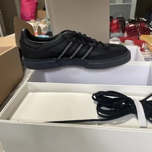 Adidas Type O-8 OAMC Triple Black Mens Leather Trainers G58121 size 11 - Picture 1 of 13