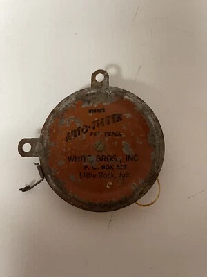Carrete de pesca de metal vintage White Bros pesca con mosca pescador Little Rock AR. Foto 1 de 2