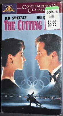THE CUTTING EDGE (vhs) D.B. Sweeney, Moira Kelly NEW (torn plastic wrapper) Rare - Image 1 of 2