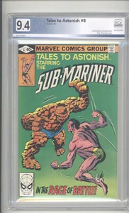 TALES TO ASTONISH #8 PGX 9.4 "CUBIERTA THING VS SUB MARINER" - Imagen 1 de 1