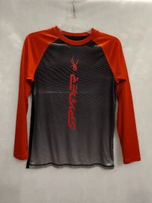Camisa Spyder Juvenil L Niño Manga Larga Poliéster  Foto 1 de 4