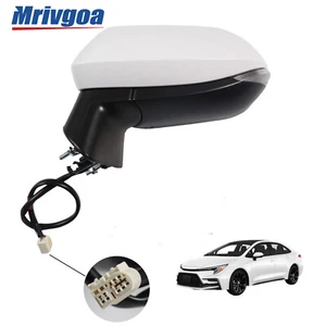Side Mirror for 2019-2025 Toyota Corolla Power Heated Turn Lamp Left Driver Side - Bild 1 von 7