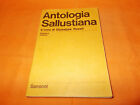 Antologia Sallustiana A Cura Di Giuseppe Rosati Con Testo Latino 1969 Sansoni