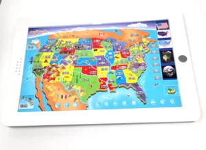 My Touch & Learn USA Karte interaktives pädagogisches Spielzeug Spiel getestet funktioniert - Bild 1 von 2