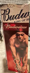 Vintage Budweiser/ Bud Light USA Olympics Standee Standup Box - Picture 1 of 5