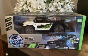 New Max Speed Drift Diecast Metal Remote Controlled Super Car with Mist Exhaust. - Picture 1 of 7