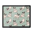 Placemat Mousemat 8x10 - Funny Pug Dog illustrations Pugs  #21415