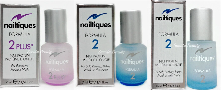 Nailtiques Nail Protein Formula 2 / 2 Plus -Pick Your Size 1/4 1/2oz Made in USA - Image 1 of 1