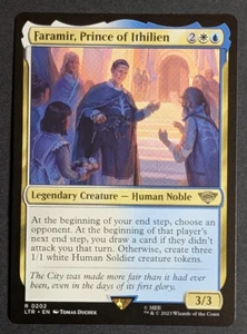 Magic The Gathering - 1x Faramir Prince of Ithilien, casi nuevo El Señor de los Anillos: Tales of Middle Earth - Imagen 1 de 7