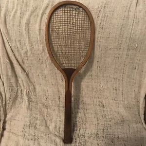Vintage Wright & Ditson Ward und Wright Tennisschläger 14 1/2 SR 7 23 grobe Saiten - Bild 1 von 23