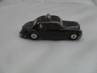CORGI TOYS - Riley Pathfinder Police Car VINTAGE CORGI MODEL in black - Image 1 of 4