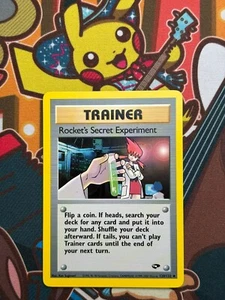 Rocket's Secret Experiment 120/132 Gym Challenge englisch Pokemon Karten NM - Bild 1 von 2