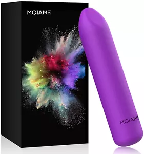 Small Bullet Vibrator for Women: Waterproof Mini Clit Vibrator with 10 Modes, Fu - Picture 1 of 12