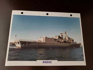 Royal Australian Navy Anzac foto e scheda informativa 1994 - Foto 1 di 2