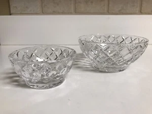 Lenox Crystal Diamond Bowls with Certificates - Picture 1 of 8