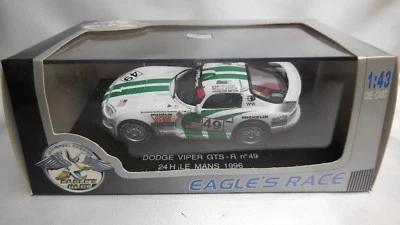 EAGLE'S RACE 1/43 DODGE VIPER GTS-R #49 CUDINI SIFTON MORTON 24H LE MANS 1996  - Immagine 1 di 4