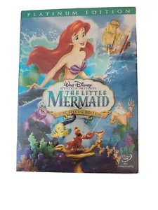 The Little Mermaid DVD 2 Disc Set (Platinum Edition) Brand New - Picture 1 of 3