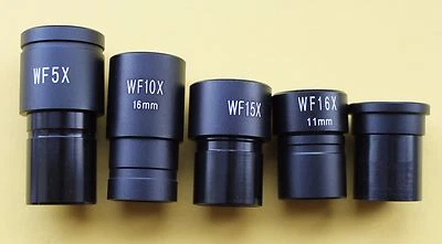 Haute Qualité WF5x, 10x, 15x, 16x, 20x Ou 25x Oculaire pour Objectif Microscope, - Photo 1/4