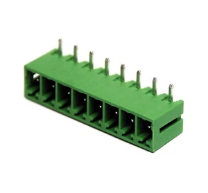 5pc Header Pluggable Terminal Block Socket 8P 8A300V 3.81mm ECH381R-08P Dinkle - Picture 1 of 5