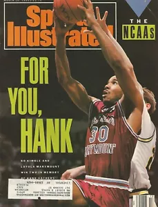 LOYOLA MARYMOUNT BO KIMBLE 1990 SPORTS ILLUSTRATED TAYLOR VS CHAVEZ CHRIS BERMAN - Picture 1 of 1