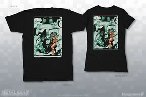 Official METAL GEAR SOLID MGS T-Shirt Unisex ver. L size KONAMI PlayStation - Picture 1 of 9