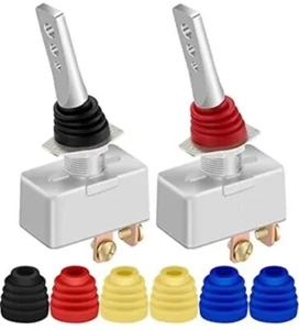 Ip65 Waterproof Toggle Switch 50 Amp 12v Heavy Duty On Off Switch 12 Volt 2 Pin - Picture 1 of 2