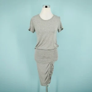 Strickkleid Veronica Beard Größe XS Yari Blouson grau Rundhals Kurzarm - Bild 1 von 7