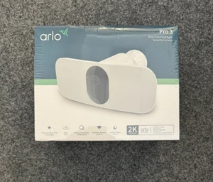 Arlo Pro 3 Floodlight kabellose Kamera Flutlicht WLAN weiß - Bild 1 von 1