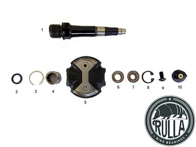 Replacement Bearing Kit to fit Speedplay Zero,X1,X2, Light Action Ti & Stainless - Image 1 of 2