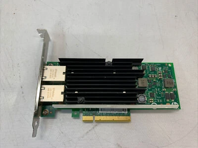 HP 561T Dual Port 10GB 10GBASE-T Ethernet Network Adapter RJ-45 PCI-E 717708-001 - Image 1 of 3