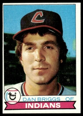 1979 Topps Dan Briggs Cleveland Indians #77 - Image 1 of 2