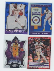 Anthony Davis 2019 Contenders Optic LOT (4) Season Ticket Uniformity Blue+ /99 b - Picture 1 of 2