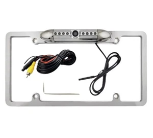 License Plate Frame Backup Camera for Pioneer AVIC-8200NEX AVIC-W8600NEX - Picture 1 of 4