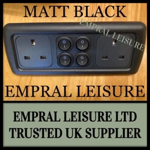 C-Line CBE 240v Socket 12v Lights Appliance Switch Campervan Motorhome Caravan - Picture 1 of 12