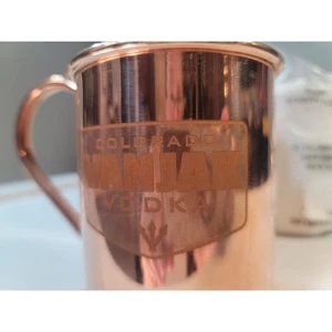 Moscow Mule Copper Clad Mug 16oz with Logo 4 pack - Picture 1 of 6