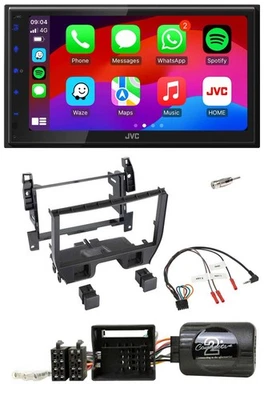 JVC Bluetooth 2DIN Lenkrad DAB USB Autoradio für Citroen C3 2010-2014 - Bild 1 von 4