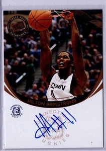 2006 Press Pass Basketball Hilton Armstrong Bronze UConn Autographed Rookie Card - Picture 1 of 3