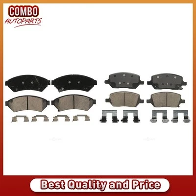 Juego de pastillas de freno de disco delanteras traseras para Chevrolet Uplander 2005-2009 Foto 1 de 4