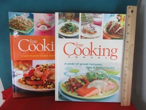 910. FINE COOKING ANNUAL VOLUME 1 & 3 - A Year of Recipes Tips & Techniques - Bild 1 von 7