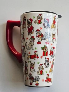 Christmas Dogs Travel Mug - Picture 1 of 9