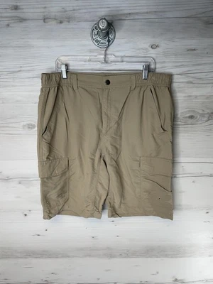Pantalones Cortos Sierra Blancos Para Hombre XL Caqui Nylon Carga Senderismo Secado Rápido Cintura Elástica Foto 1 de 4