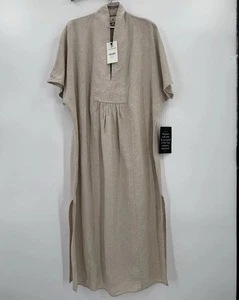 Maxi caftán Tuckernuck lino Turlington talla M nuevo con etiquetas - Imagen 1 de 11