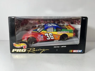 ERNIE IRVAN #36 SKITTLES 1/24 Hot Wheels Pro 1997 NASCAR DIECAST PONTIAC D6 - Imagem 1 de 4