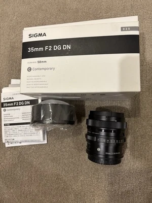 Sigma 35mm F2 DGDN Lens For L-Mount Leica Mint Condition - image 1 of 4