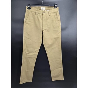 Pantalone chino uomo tela ecologista coriandolo cachi oliva 28 - Foto 1 di 4