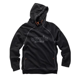 Scruffs - Hoodie Perdagangan Hitam - S - Picture 1 of 5